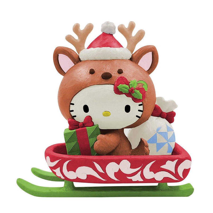 Hello Kitty - Sanrio Hello Kitty Reindeer - Boxed by Jim Shore-1