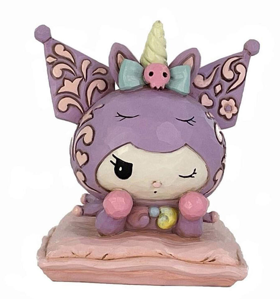 Hello Kitty - Sanrio Kuromi Unicorn - No Box by Jim Shore-1