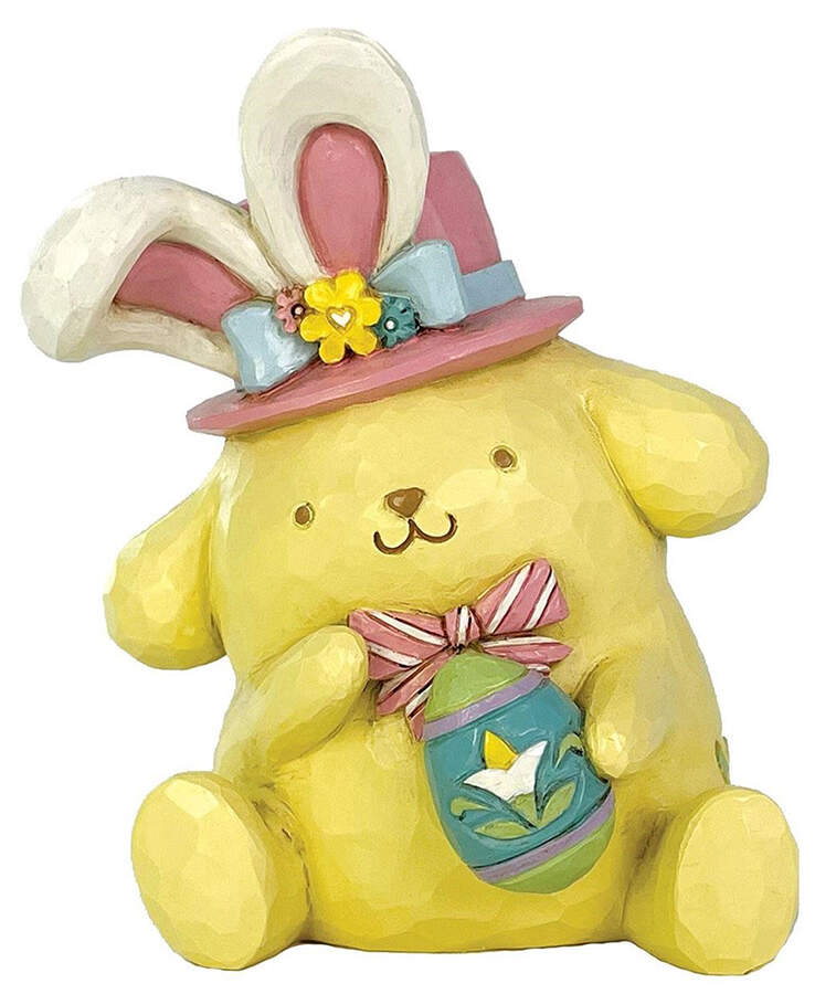 Hello Kitty - Sanrio Pompompurin Easter Mini - Boxed by Jim Shore-1