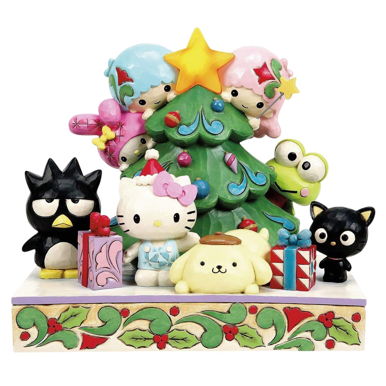 Hello Kitty - Sanrio Hello Kitty & Friends Tree - Boxed by Jim Shore-1