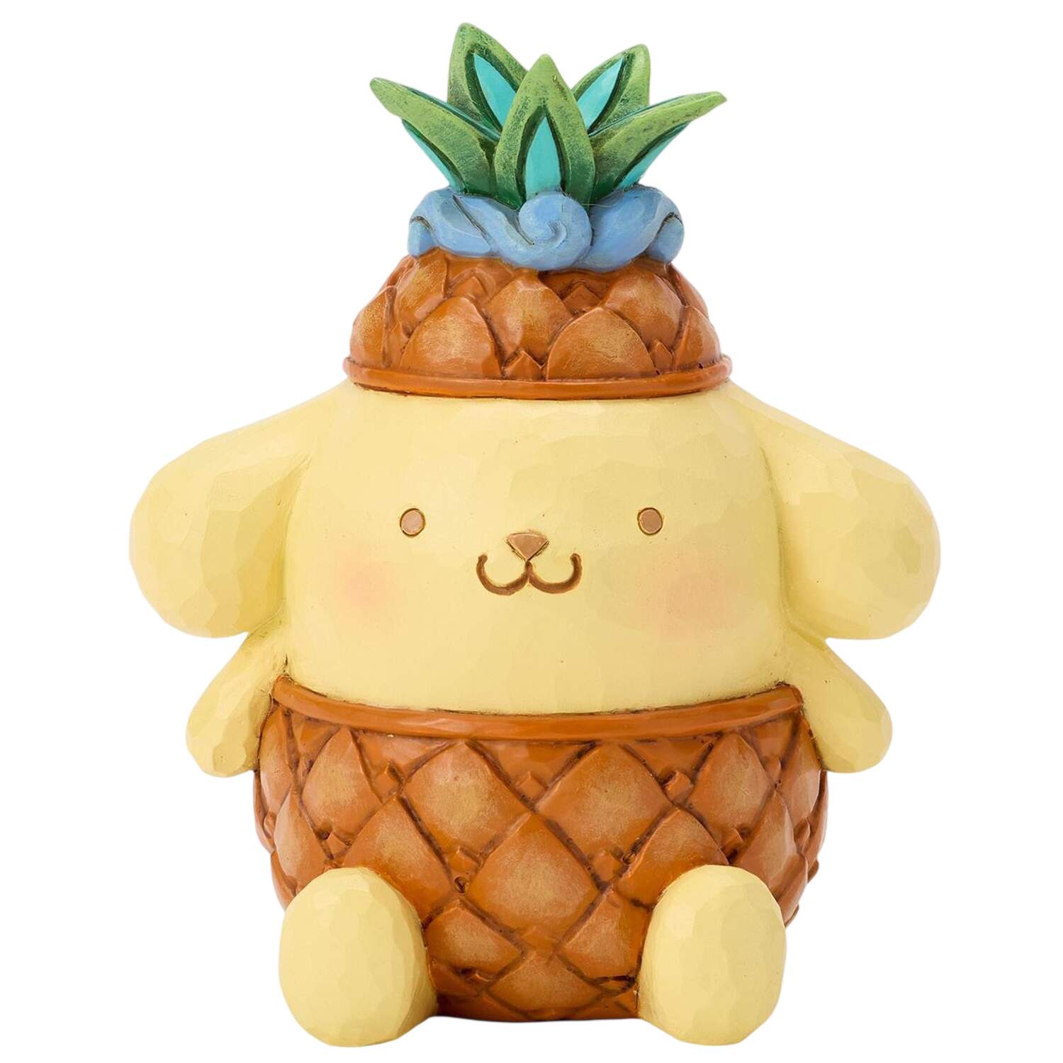 Hello Kitty - Sanrio Pompompurin Pineapple Mini - Boxed by Jim Shore-1