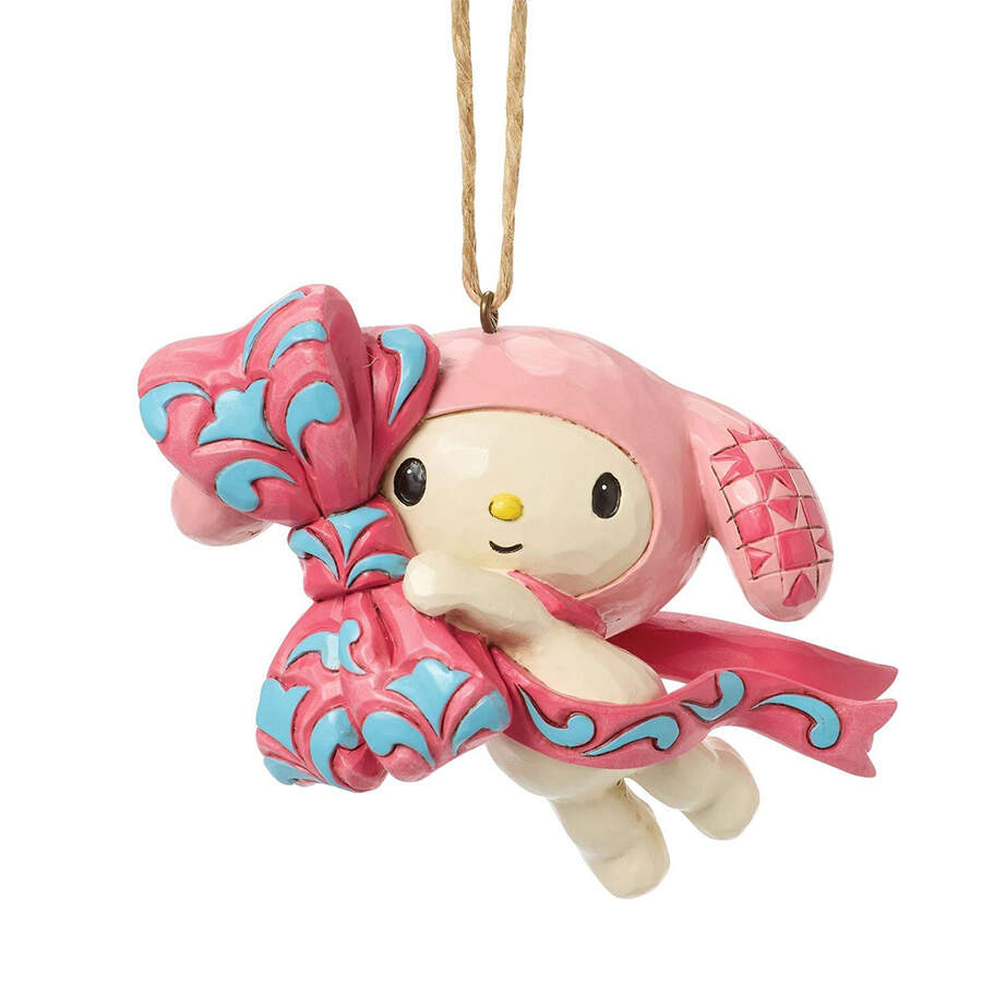 Hello Kitty-Sanrio Ornaments My Melody Pink Bow - No Box by Jim Shore-1