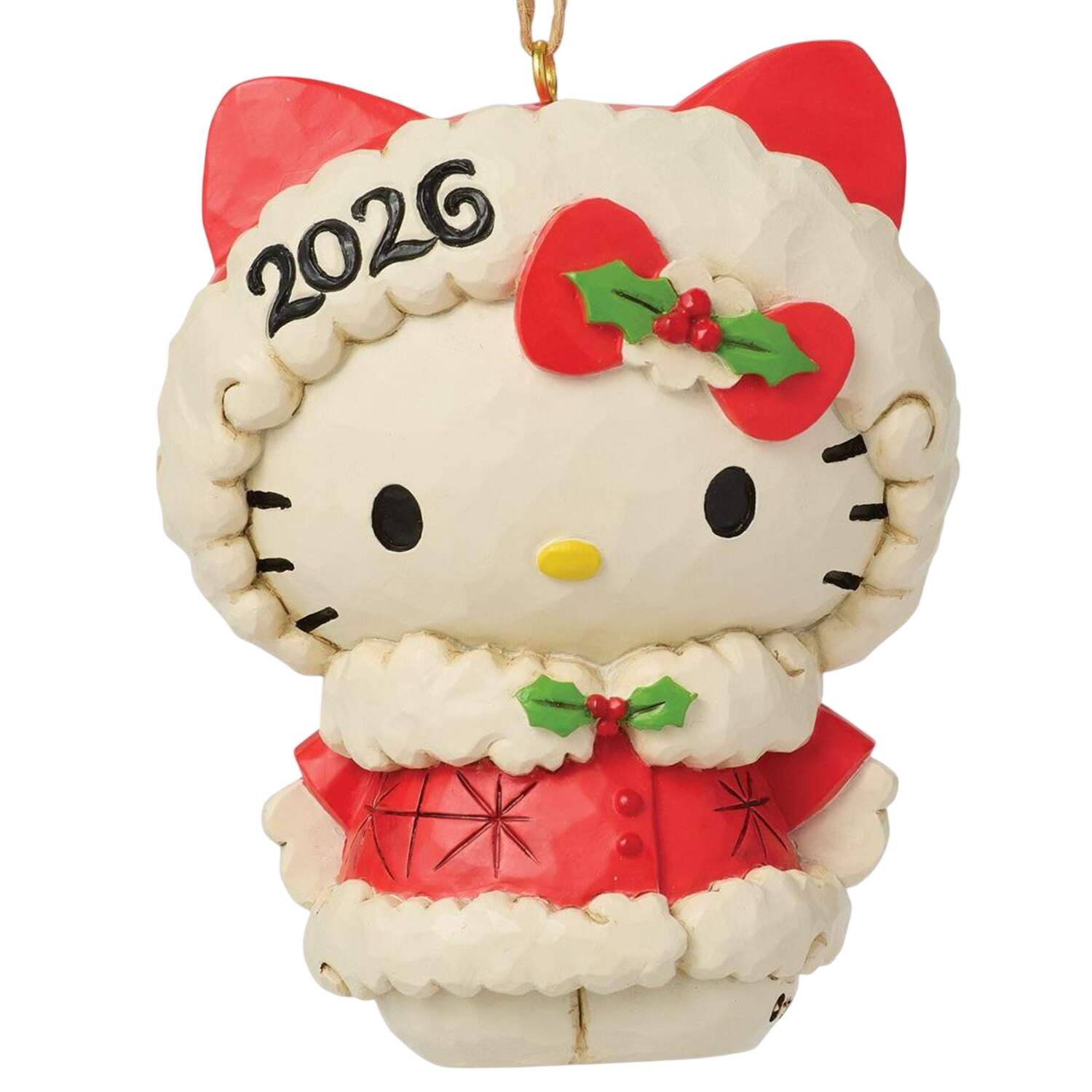 Hello Kitty-Sanrio Ornaments 2026 Dated Hello Kitty  - Boxed by Jim Shore-1