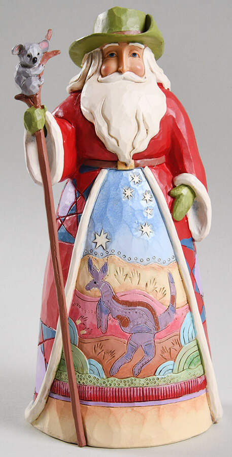 Santas Around the World Australian-An Outback Christmas - Boxed by Jim Shore-1