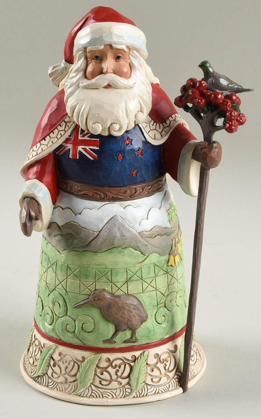 Santas Around the World New Zealand-Hana Koko - Boxed by Jim Shore-1