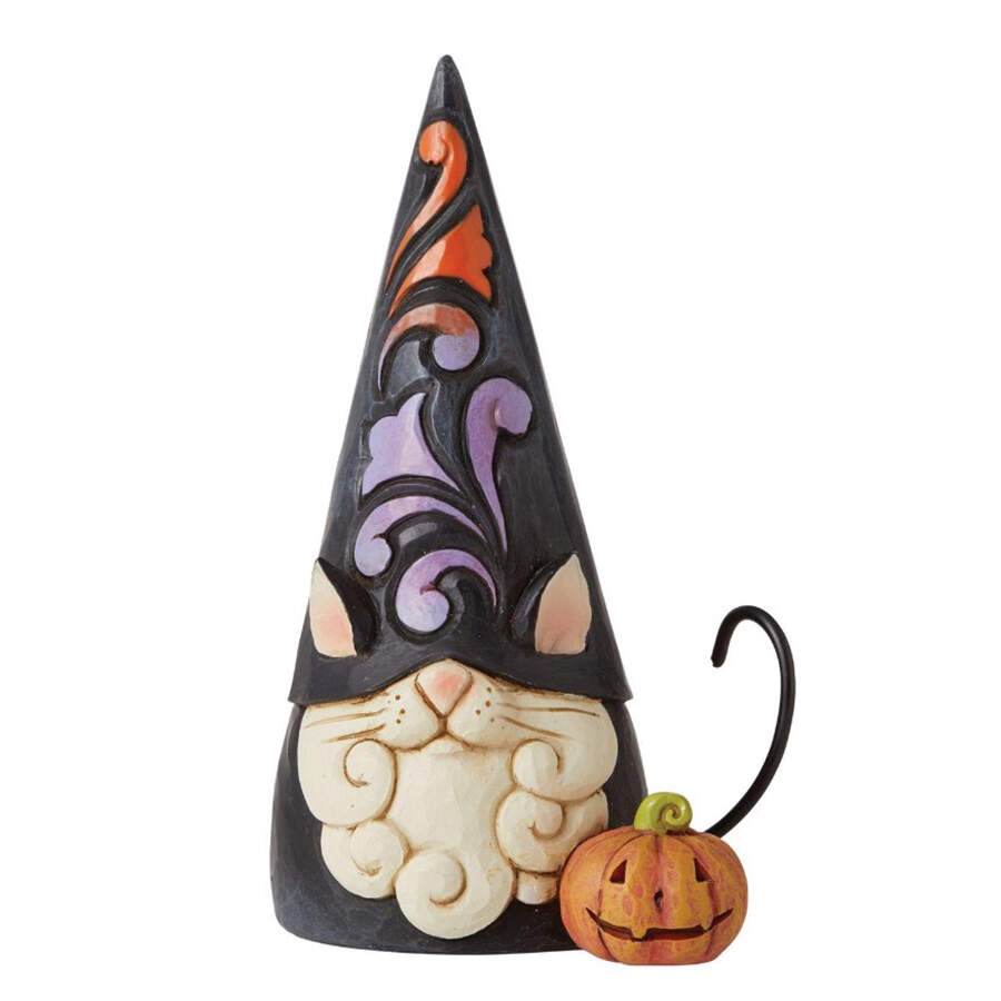 Halloween Gnomes Fraidy Cat - Boxed by Jim Shore-1