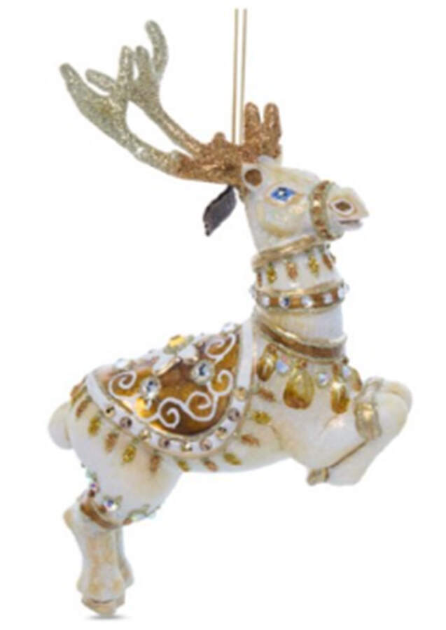 Santa's Reindeer Blitzen - Boxed by Jay Strongwater-1