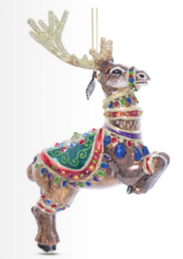 Santa's Reindeer Dasher - No Box by Jay Strongwater-1