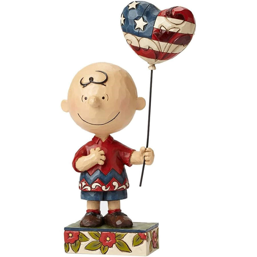 Peanuts Patriotic Allegiance - Boxed by Jim Shore-1