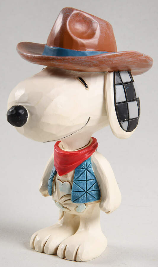Snoopy Miniatures Snoopy Cowboy - No Box by Jim Shore-1