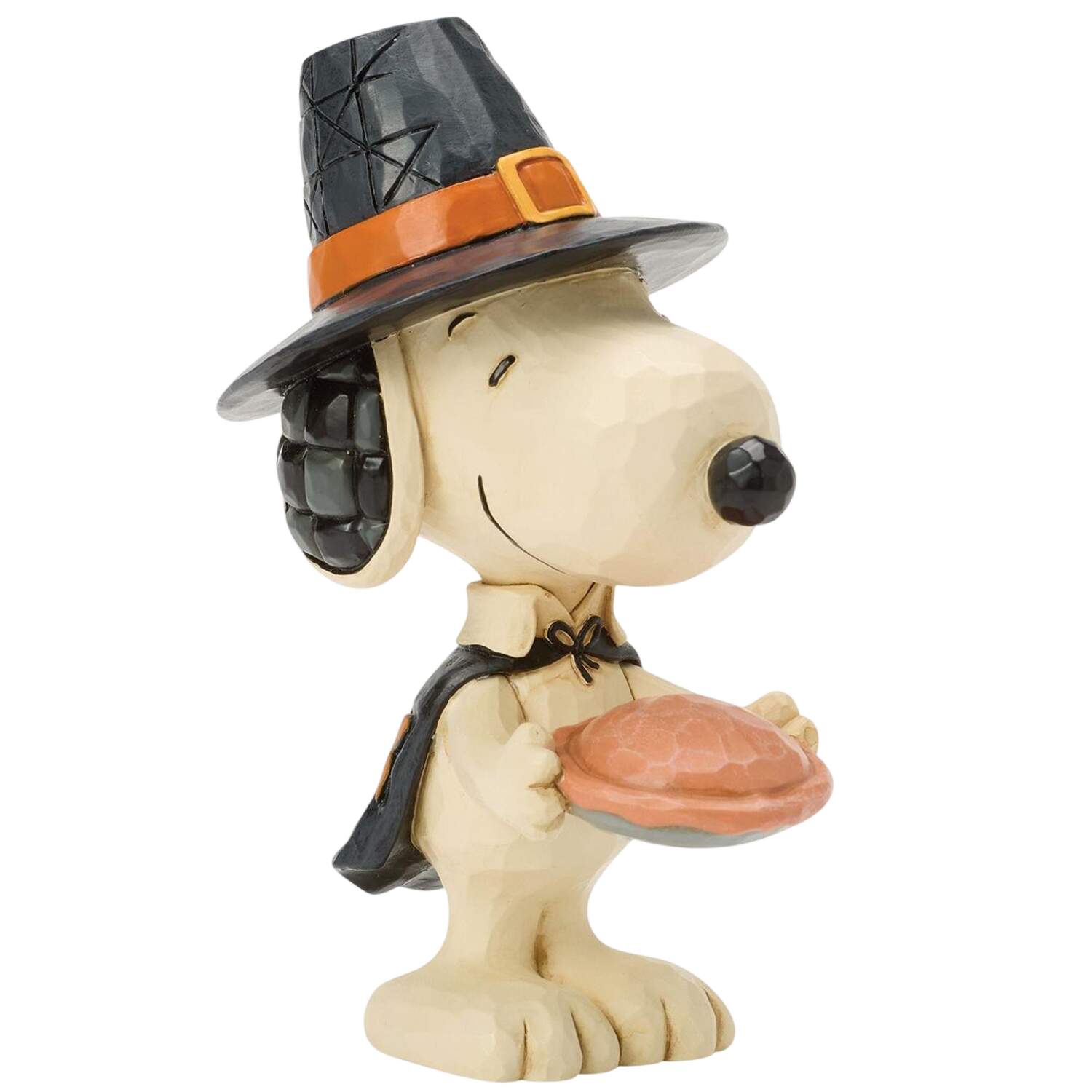 Snoopy Miniatures Snoopy With Pumpkin Pie Mini - With Box by Jim Shore-1