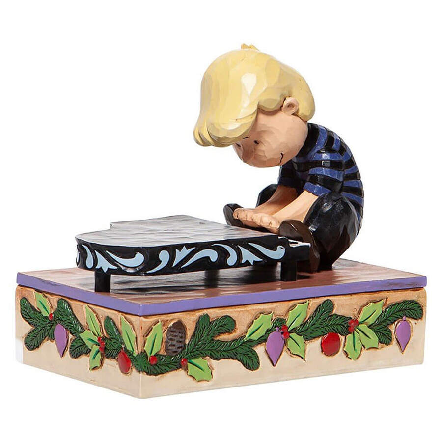 Peanuts Christmas Dance Christmas Concert-Schroeder - No Box by Jim Shore-1