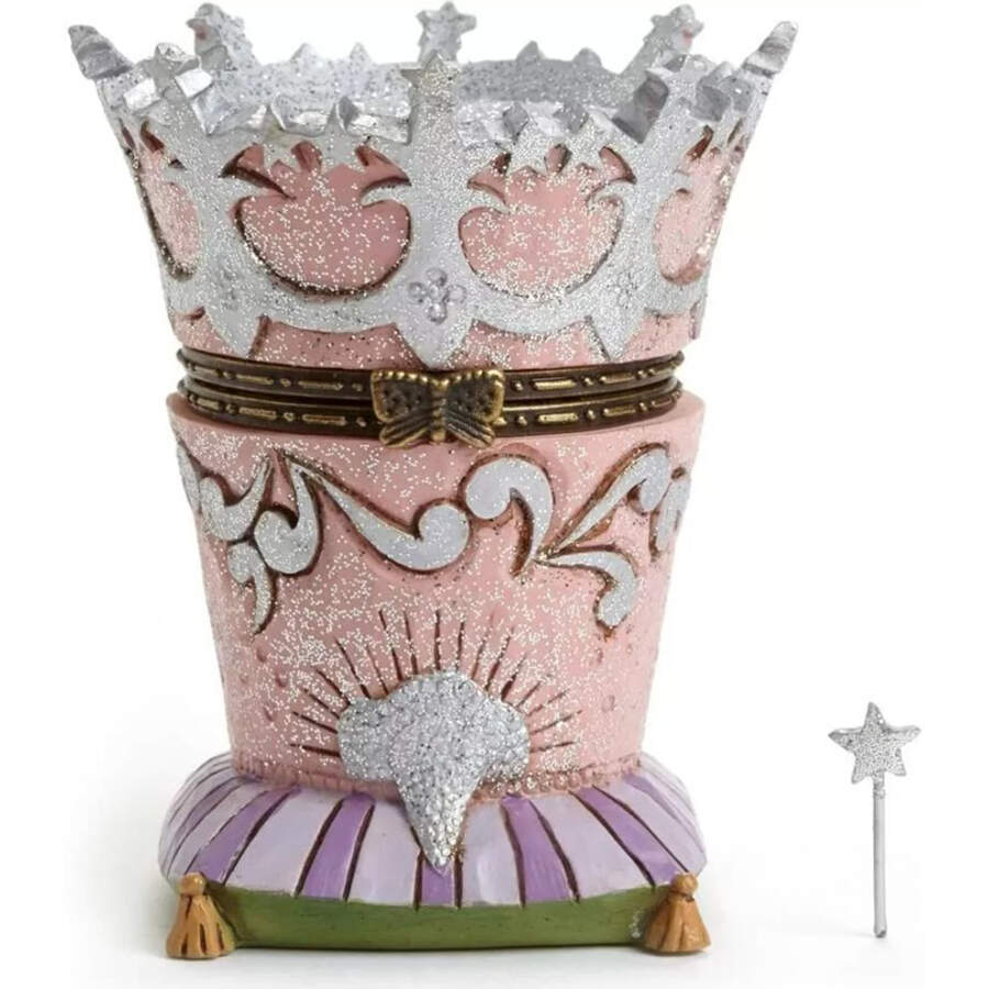 Wizard of Oz Treasure Boxes Glinda's Crown Treasure Box - No Box by Jim Shore-1