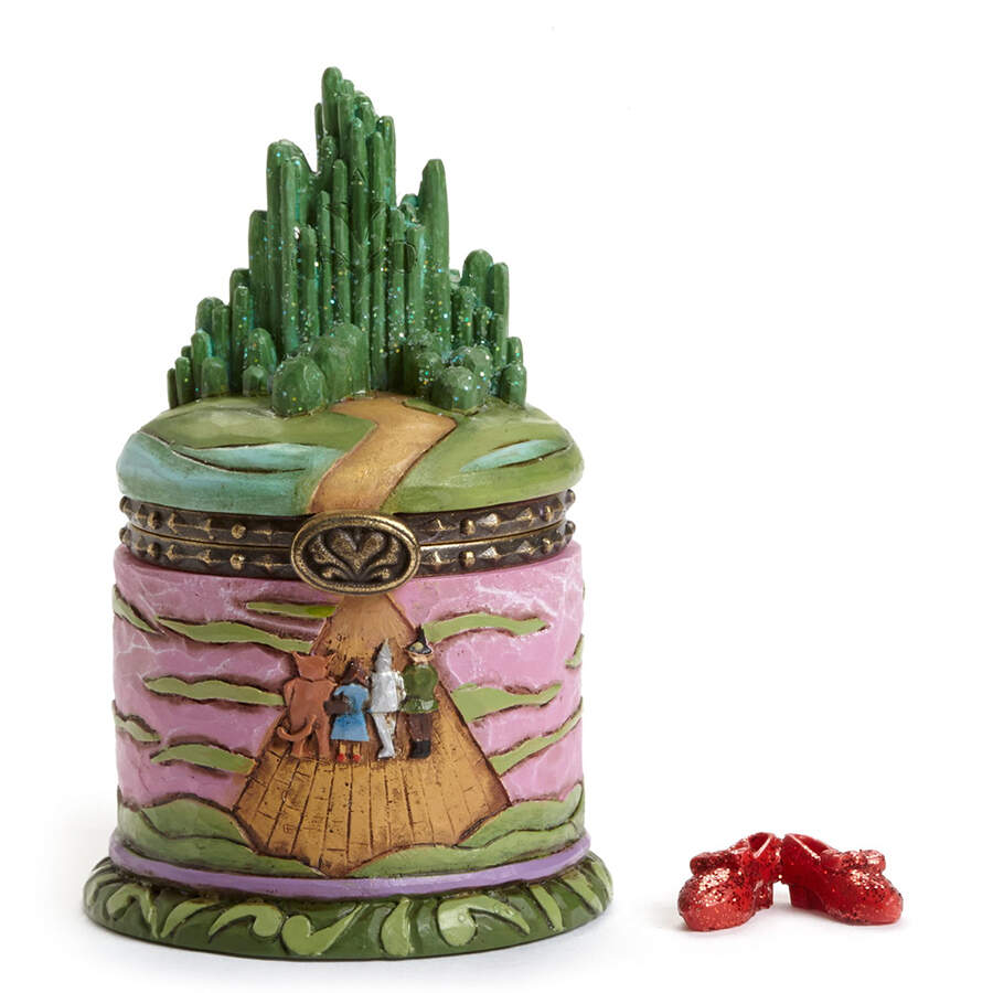 Wizard of Oz Treasure Boxes Emerald City Treasure Box - Boxed by Jim Shore-1