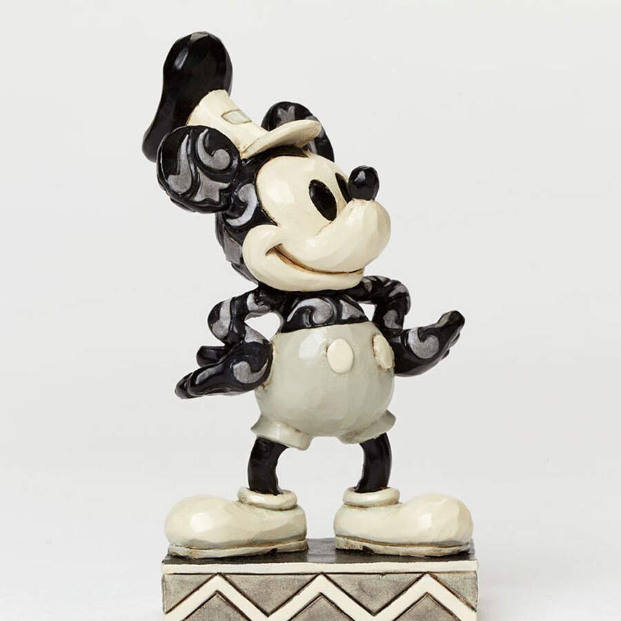 Vintage Mickey The Original - Steamboat Willie - Boxed by Jim Shore-1