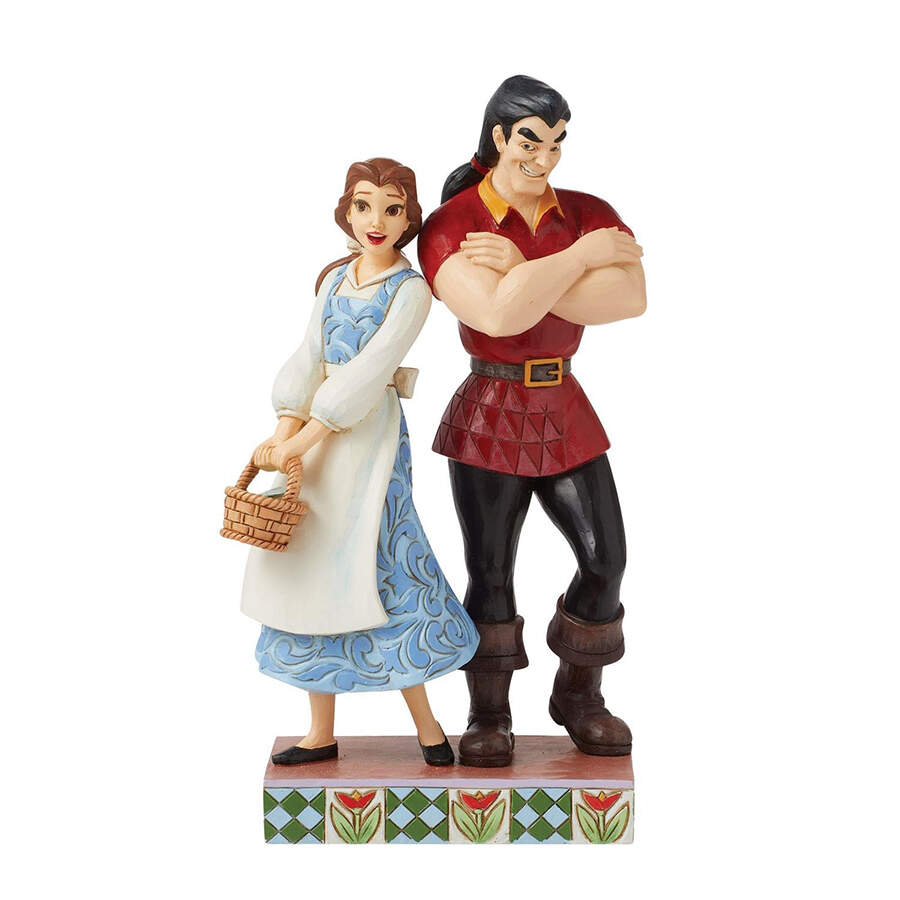 Beauty & the Beast-Disney Traditiions Brilliant & Boorish - No Box by Jim Shore-1