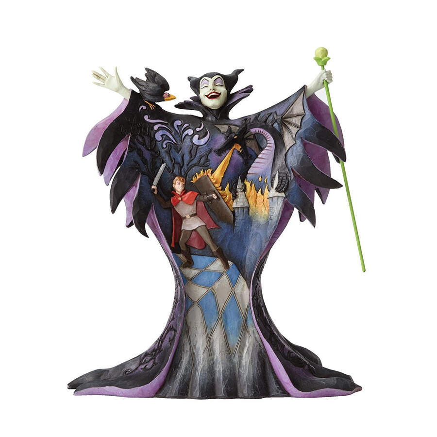Sleeping Beauty - Disney Traditions Malevolent Madness - Maleficent - No Box by Jim Shore-1