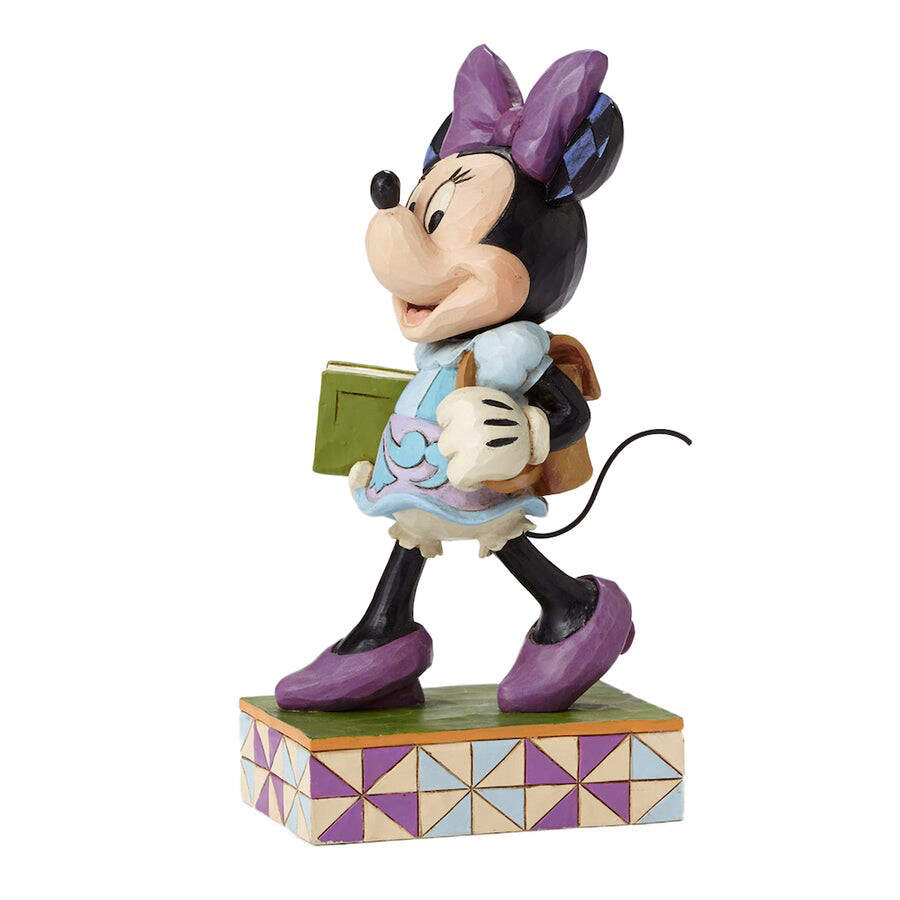 Mickey & Friends Celebrations Top Of The Class-Back To School Minnie - No Box by Jim Shore-1