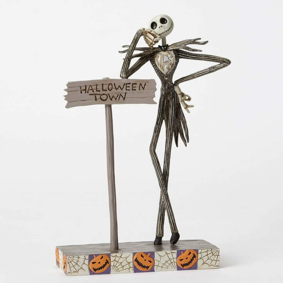 Nightmare Before Christmas Welcome To Halloween Town - Boxed by Jim Shore-1