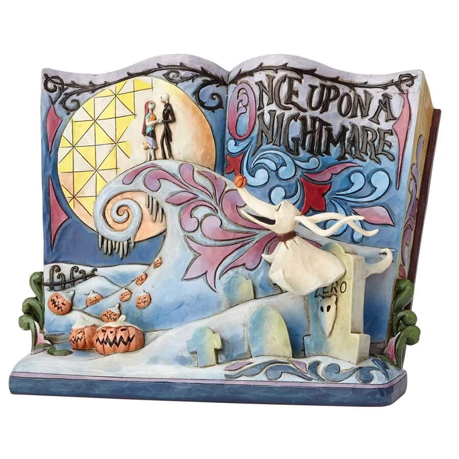 Nightmare Before Christmas Once Upon A Nightmare - Storybook - Boxed by Jim Shore-1