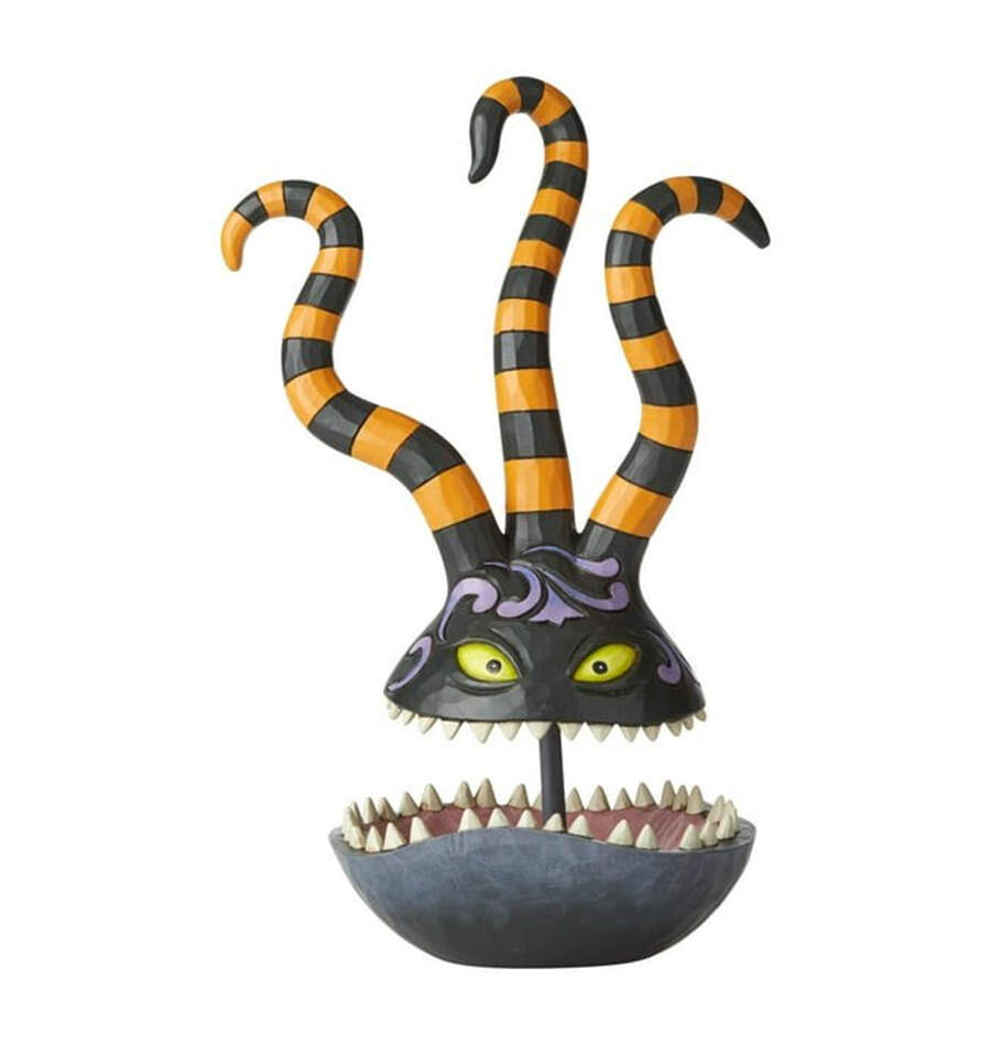Nightmare Before Christmas Toothy Terror Trinket Dish - Boxed by Jim Shore-1