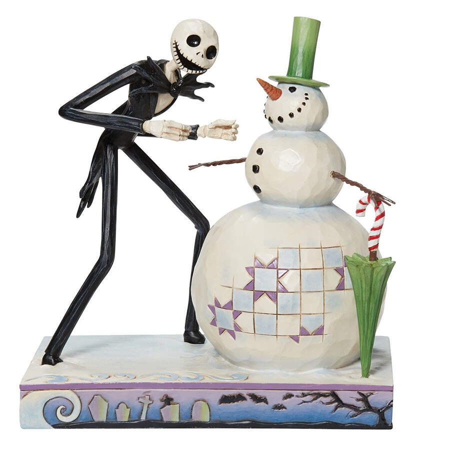 Nightmare Before Christmas A Snowy Discover - With Box by Jim Shore-1