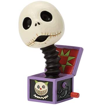 Nightmare Before Christmas Jack In The Box Mini - Boxed by Jim Shore-1