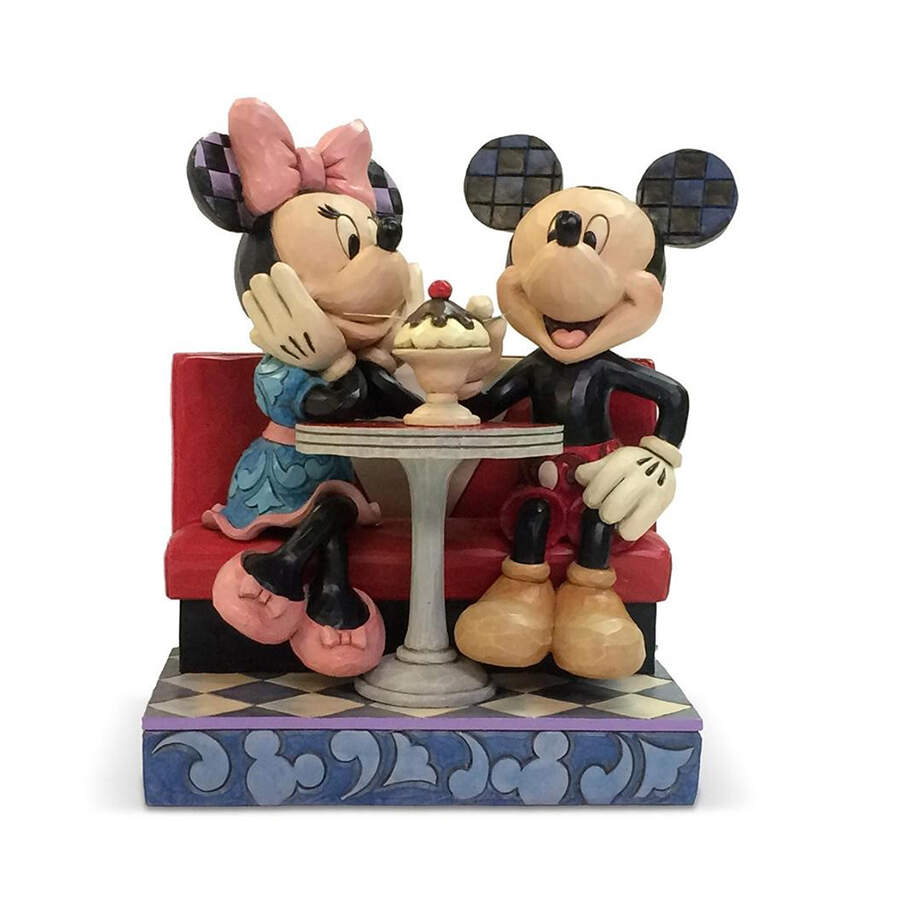 Mickey & Friends Valentine's Love Comes In Many Flavors - Boxed by Jim Shore-1