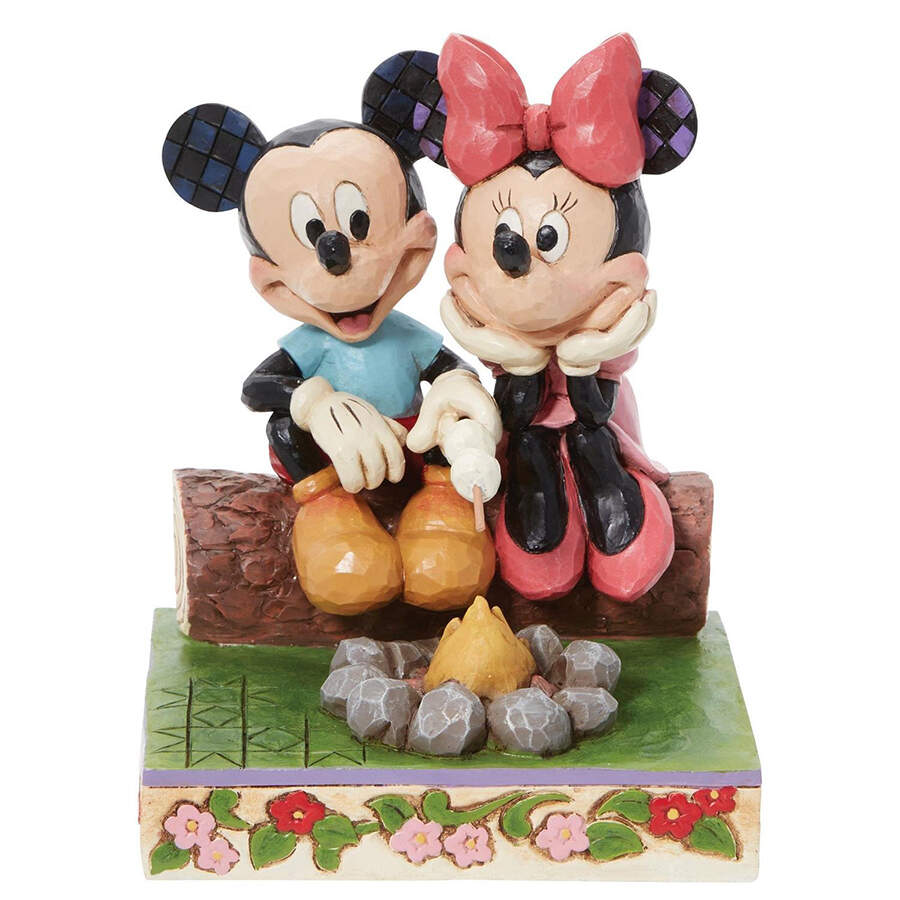 Mickey & Friends Valentine's Love Warms The Heart - Boxed by Jim Shore-1