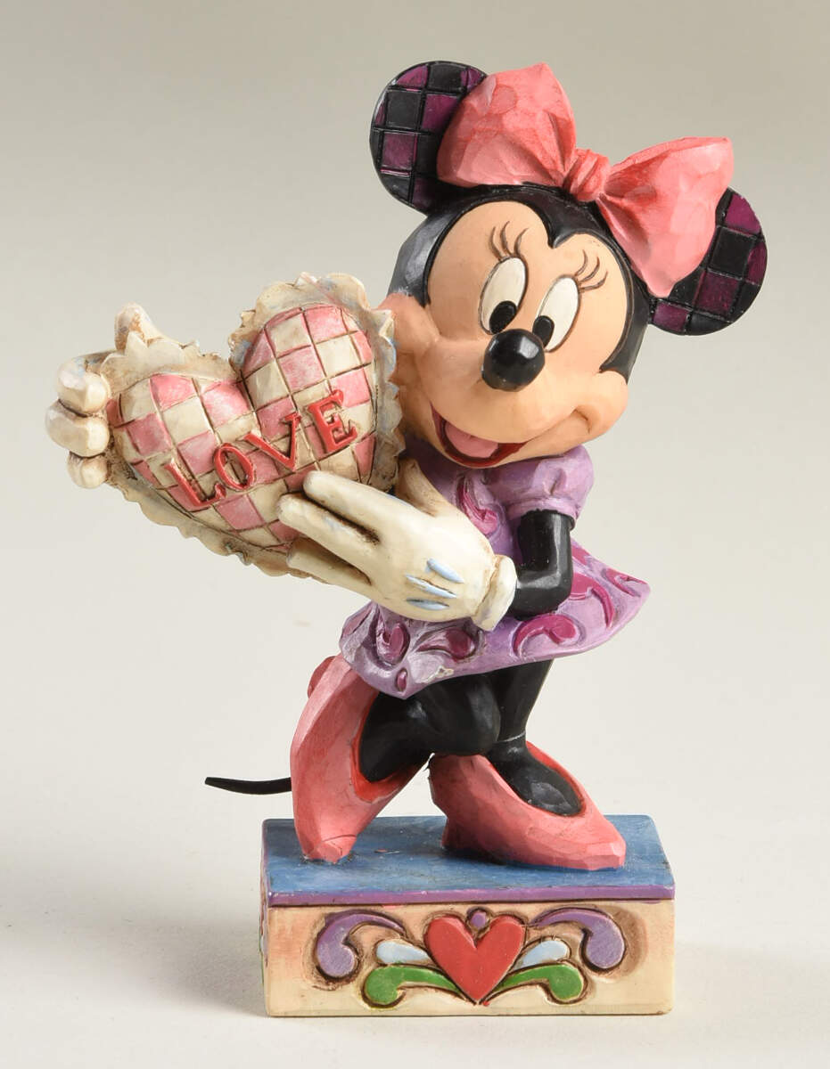 Mickey & Friends Valentine's My Love - Minnie - Boxed by Jim Shore-1