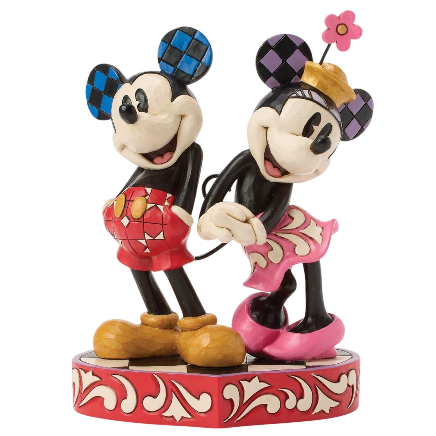 Mickey & Friends Valentine's Tails Of True Love - Boxed by Jim Shore-1