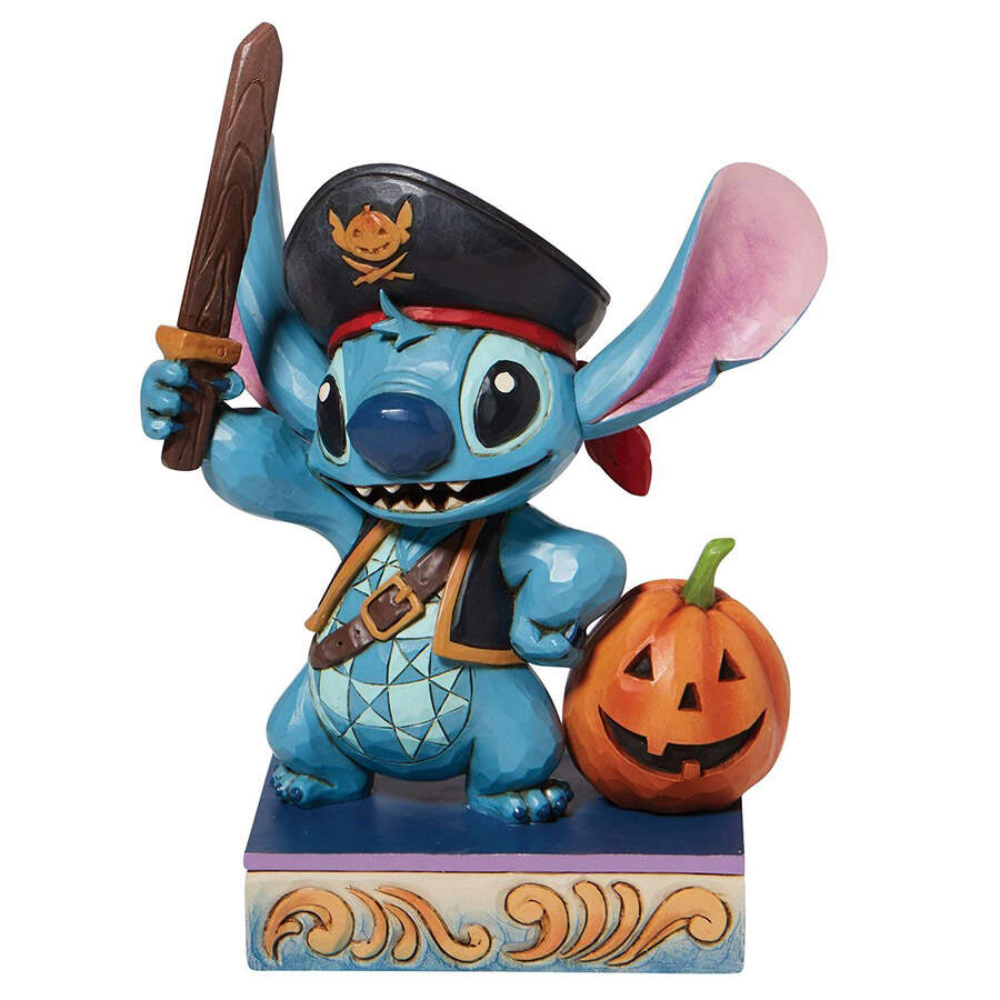 Stitch Halloween - Disney Traditions Lovable Buccaneer - Boxed by Jim Shore-1
