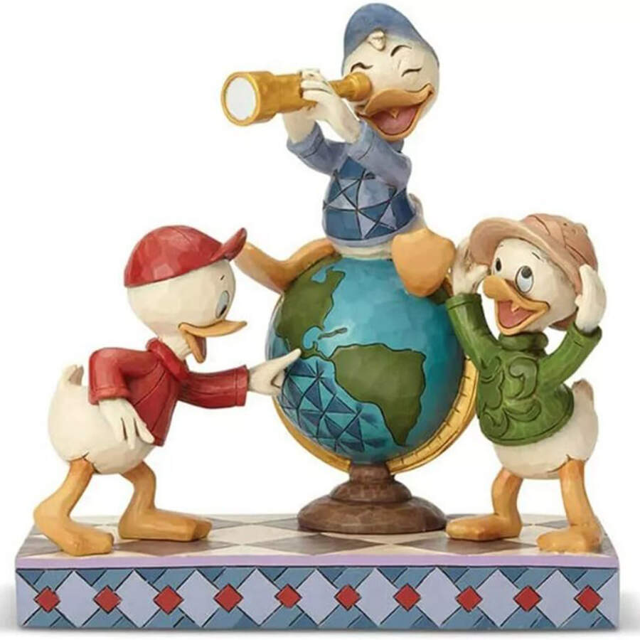 DuckTales - Disney Traditions Navigating Nephews - No Box by Jim Shore-1