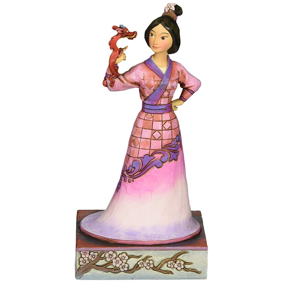 Mulan - Disney Traditions Determined And Tough - Mulan & Mushu - No Box by Jim Shore-1