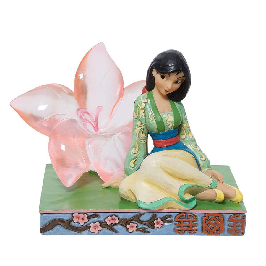 Mulan - Disney Traditions A Rare And Beautiful Bloom - Boxed by Jim Shore-1