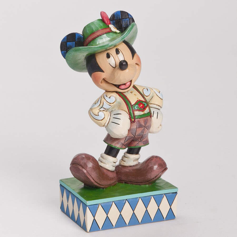 Mickey Around the World Greetings From Germany - Boxed by Jim Shore-1