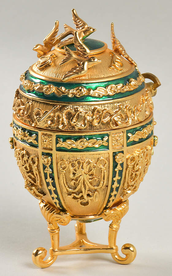 Imperial Treasures Music Box Egg - Boxed by Joan Rivers Worldwide-1