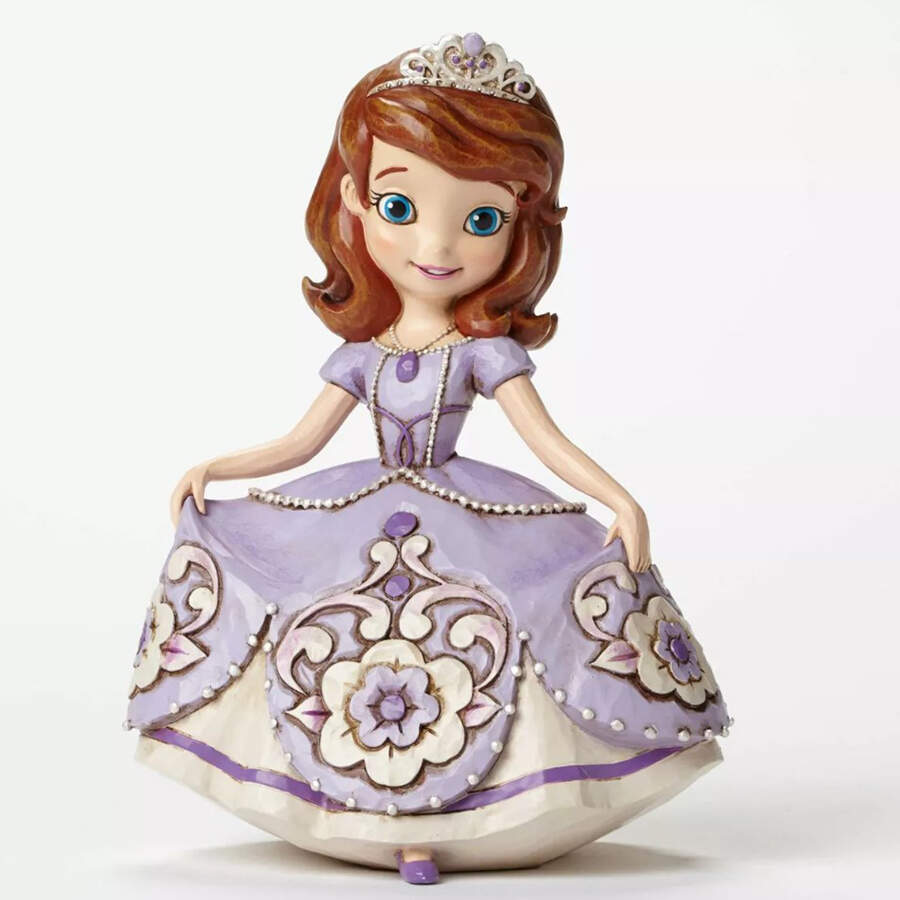 Sofia the First - Disney Traditions New Girl In Crown - No Box by Jim Shore-1