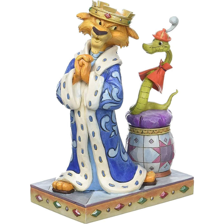 Robin Hood - Disney Traditions Royal Pains - Prince John & Sir Hiss - Boxed by Jim Shore-1
