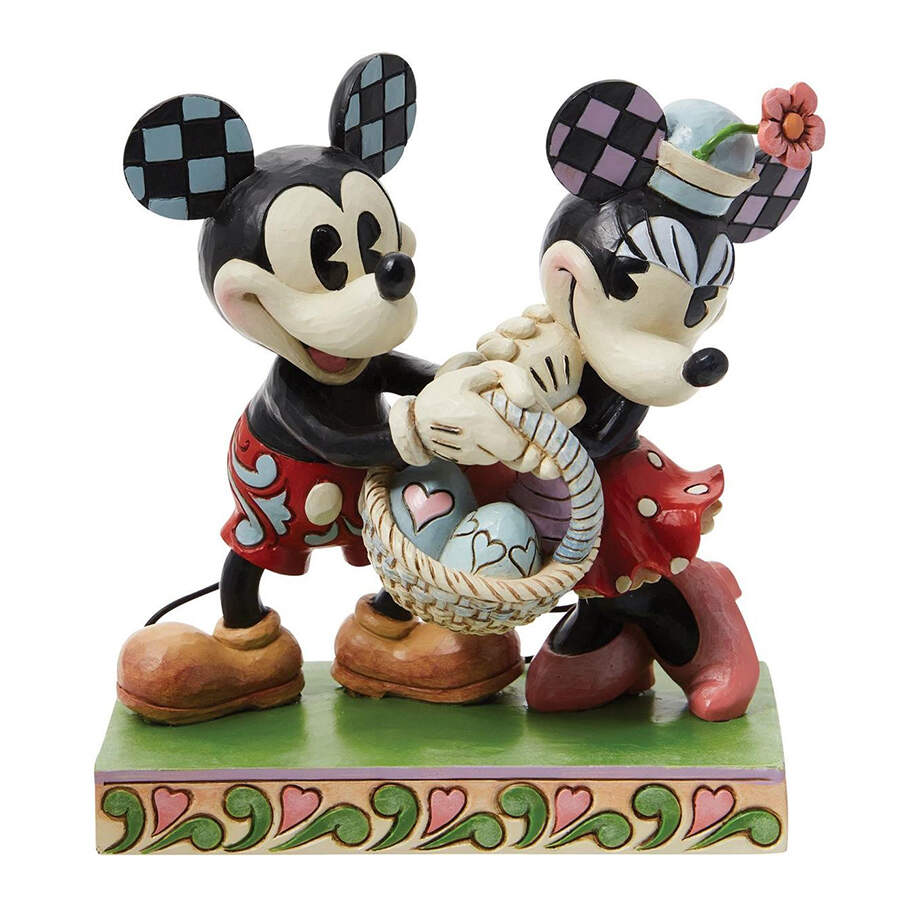 Mickey & Friends - Easter Springtime Sweethearts - Boxed by Jim Shore-1