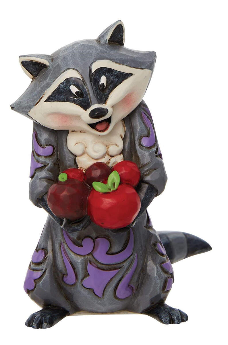 Pocahontas - Disney Traditions Meeko Mini - Boxed by Jim Shore-1