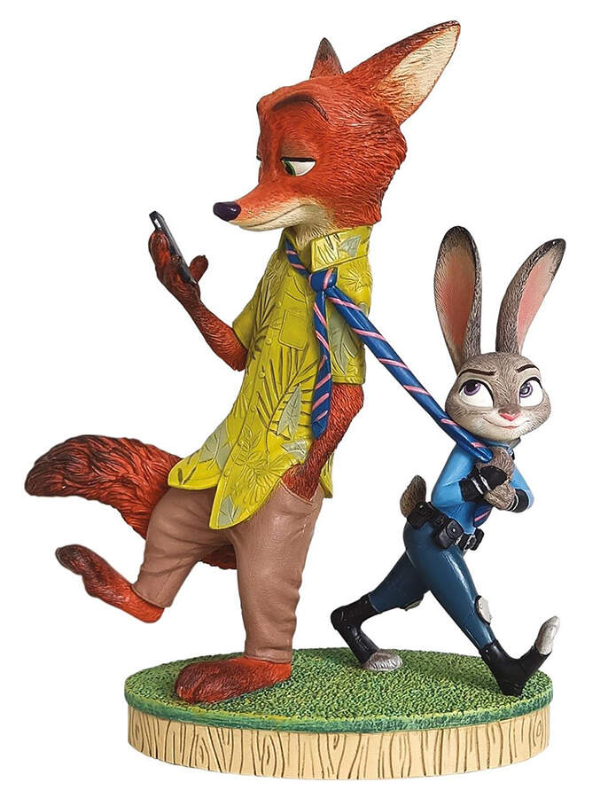 Zootopia - Disney Traditions Nick & Judy - Boxed by Jim Shore-1