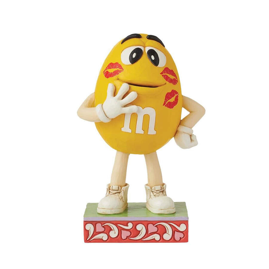M&M's Valentine's Is There Something On My Face? - With Box by Jim Shore-1