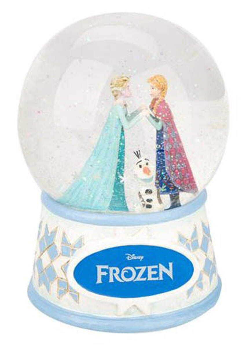Disney Traditions Snowglobes Act Of Love - Frozen  - Boxed by Jim Shore-1