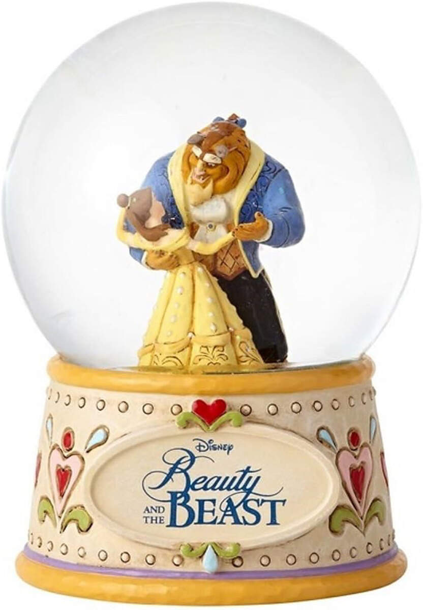 Disney Traditions Snowglobes Moonlight Waltz - Beauty & The Beast - Boxed by Jim Shore-1