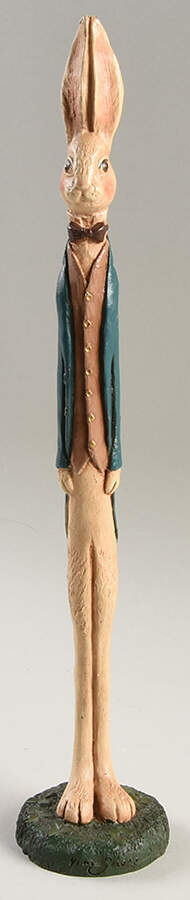 Pencil Rabbits Rabbit Father In Bow Tie - No Box by Jim Shore-1