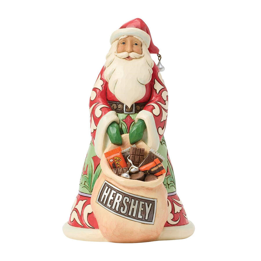 Hershey Christmas A Sack Of Sweet Wishes - Boxed by Jim Shore-1