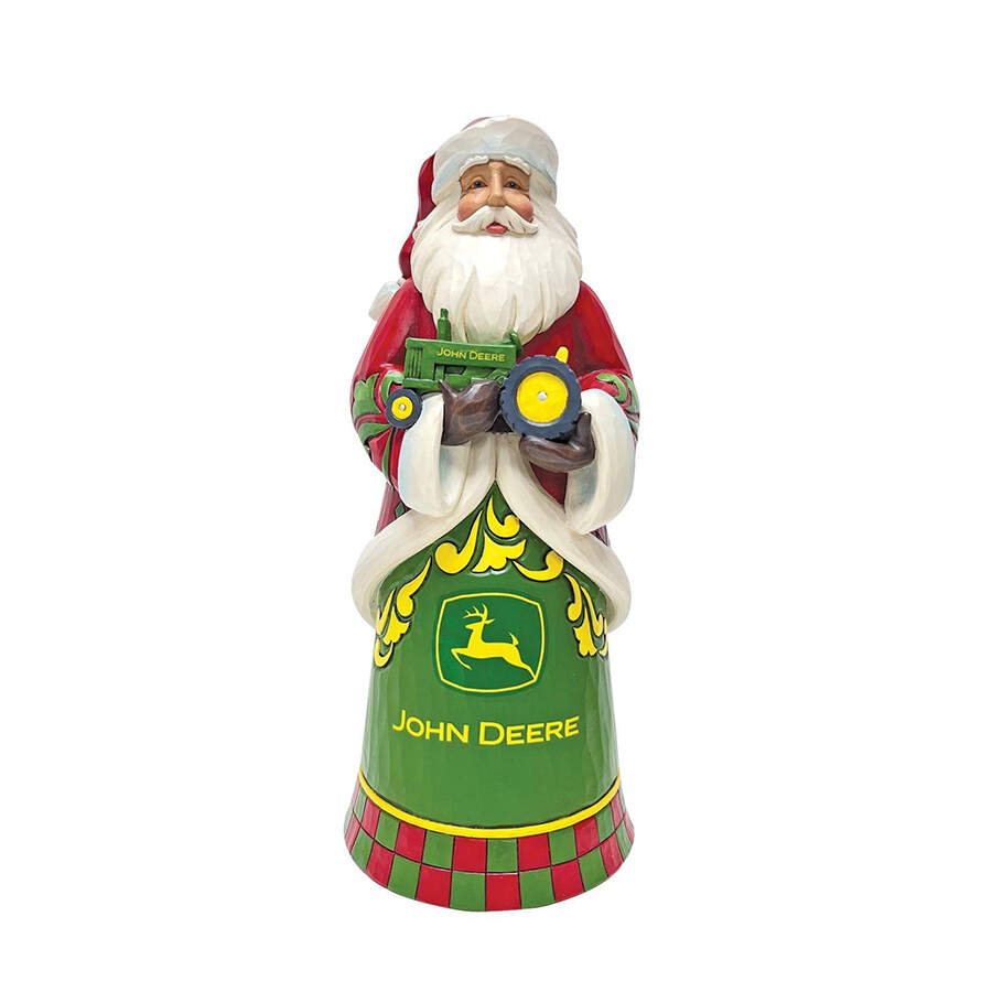 John Deere Christmas Holiday Deere Santa - Boxed by Jim Shore-1