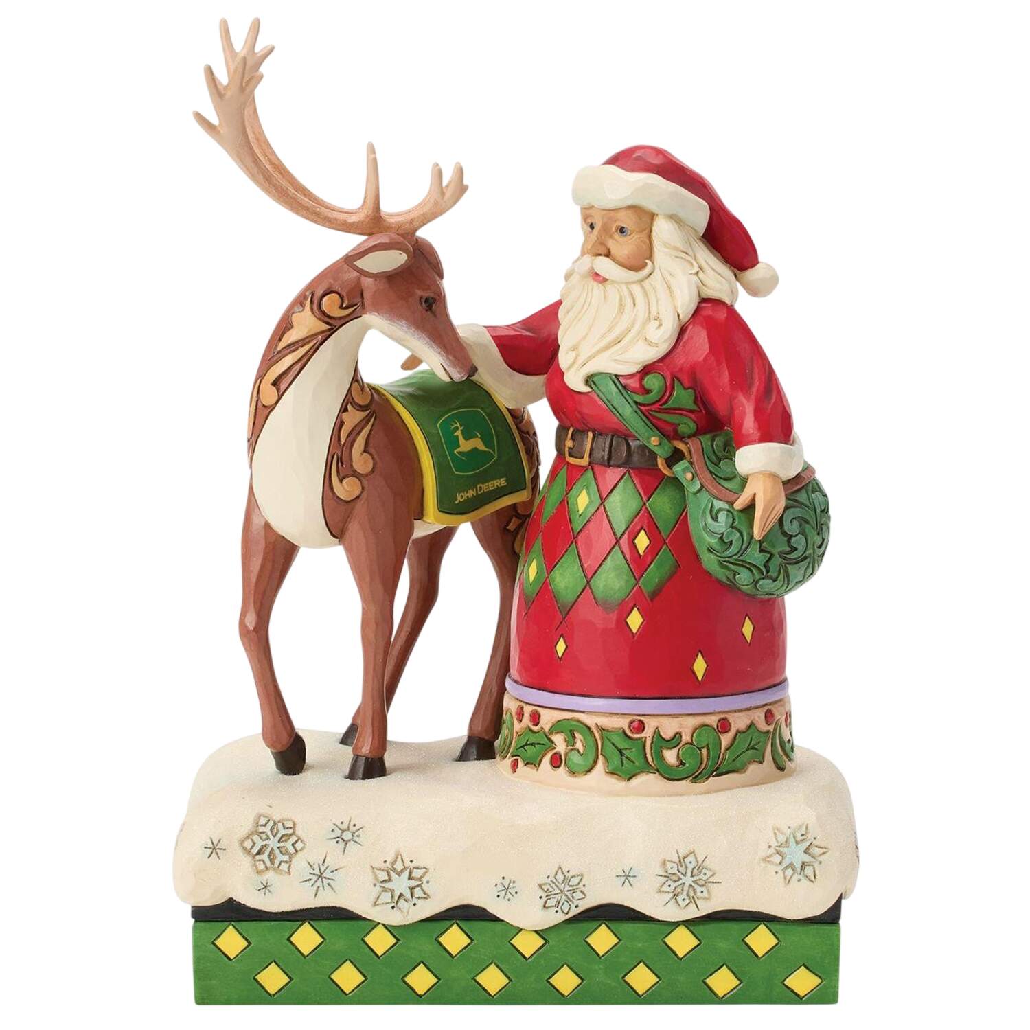 John Deere Christmas Santa's Special Helper - Boxed by Jim Shore-1