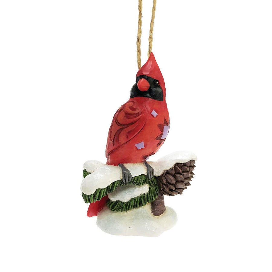 Caring Cardinals Ornaments Winter Blessing - Boxed by Jim Shore-1